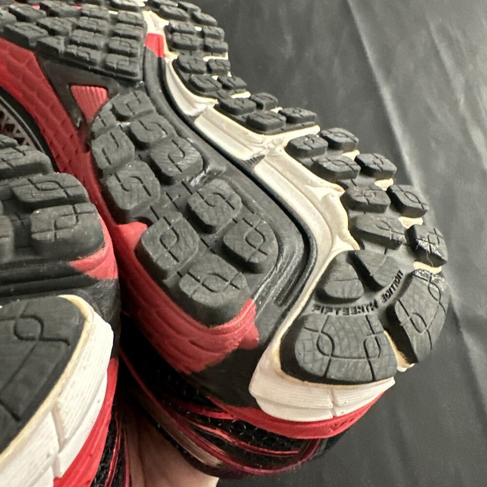 Brooks adrenaline GTS 1S Running Shoes Trainers Sz 10 D Red Black - 340 - Picture 10 of 13